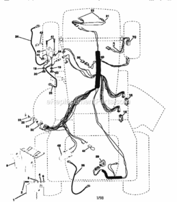 Page A Diagram and Parts List for 917270310  Craftsman Lawn Tractor