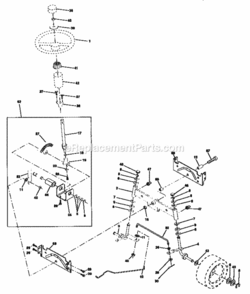 Page D Diagram and Parts List for 917270310  Craftsman Lawn Tractor