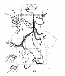 Page A Diagram and Parts List for 917270311  Craftsman Lawn Tractor