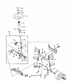 Page D Diagram and Parts List for 917270311  Craftsman Lawn Tractor
