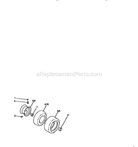 Page H Diagram and Parts List for 917270312  Craftsman Lawn Tractor