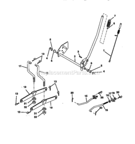 Page I Diagram and Parts List for 917270312  Craftsman Lawn Tractor