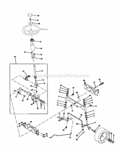 Page D Diagram and Parts List for 917270410  Craftsman Lawn Tractor