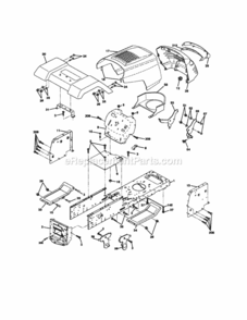 Part Location Diagram of 168347X011 Craftsman Dash.Slk.Plm