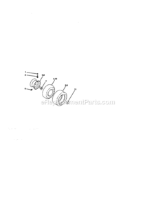Page G Diagram and Parts List for 917270450  Craftsman Lawn Tractor