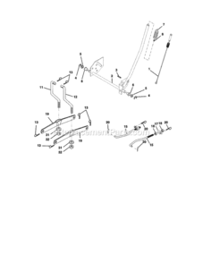 Page I Diagram and Parts List for 917270451  Craftsman Lawn Tractor
