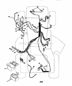 Page A Diagram and Parts List for 917270511  Craftsman Lawn Tractor
