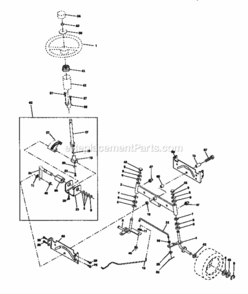 Page D Diagram and Parts List for 917270511  Craftsman Lawn Tractor