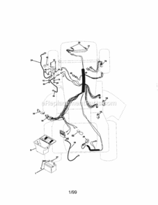 Page A Diagram and Parts List for 917270513  Craftsman Lawn Tractor