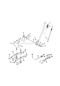 Page I Diagram and Parts List for 917270514  Craftsman Lawn Tractor