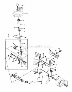 Page D Diagram and Parts List for 917270721  Craftsman Lawn Tractor