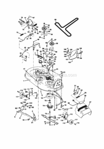 Part Location Diagram of 155196 Craftsman Manual.O.386