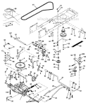 Part Location Diagram of 532166556 Husqvarna Console Shift Stlt