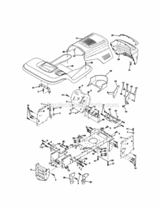 Part Location Diagram of 19191416 Craftsman Washer 9/32 X 7/8 X 16 Ga.