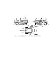 Part Location Diagram of 167180 Craftsman Decal, Replacement