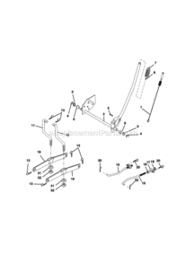 Page I Diagram and Parts List for 917270773  Craftsman Lawn Tractor