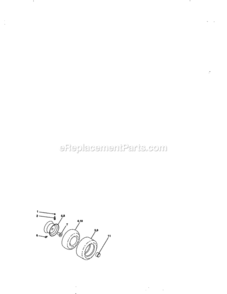 Page H Diagram and Parts List for 917270780  Craftsman Lawn Tractor