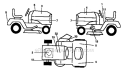 Part Location Diagram of 163259 Craftsman Decal Dash P