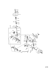 Page D Diagram and Parts List for 917270811  Craftsman Lawn Tractor