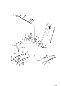 Page I Diagram and Parts List for 917270811  Craftsman Lawn Tractor