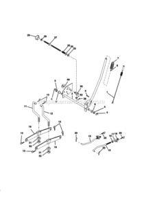 Page I Diagram and Parts List for 917270812  Craftsman Lawn Tractor