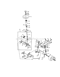 Page D Diagram and Parts List for 917270814  Craftsman Lawn Tractor