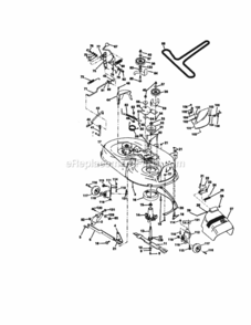 Page I Diagram and Parts List for 917270814  Craftsman Lawn Tractor