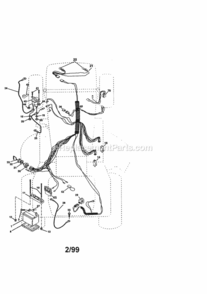 Page A Diagram and Parts List for 917270830  Craftsman Lawn Tractor