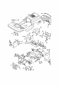 Part Location Diagram of 165454X013 Craftsman Dash