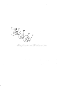 Page H Diagram and Parts List for 917270831  Craftsman Lawn Tractor