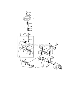 Page D Diagram and Parts List for 917270851  Craftsman Lawn Tractor