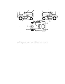 Part Location Diagram of 170100 Craftsman Decal Hp Eng