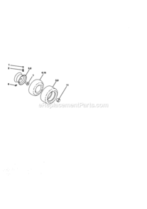 Page G Diagram and Parts List for 917270860  Craftsman Lawn Tractor