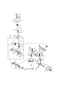 Page D Diagram and Parts List for 917270861  Craftsman Lawn Tractor