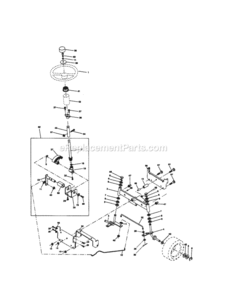Page D Diagram and Parts List for 917270940  Craftsman Lawn Tractor