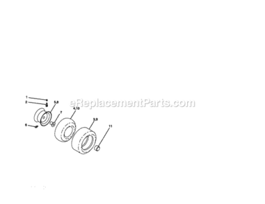 Page H Diagram and Parts List for 917270941  Craftsman Lawn Tractor