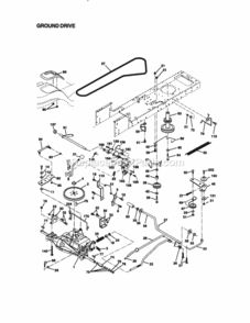 Part Location Diagram of 165823 Craftsman Bracket Pivot Lever