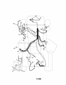 Page A Diagram and Parts List for 917270960  Craftsman Lawn Tractor