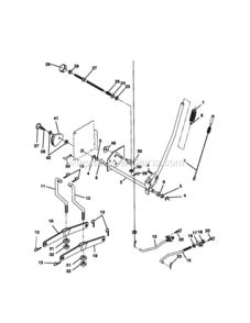 Page I Diagram and Parts List for 917270963  Craftsman Lawn Tractor