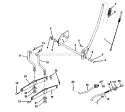 Lift Diagram and Parts List for 917271011  Craftsman Lawn Tractor