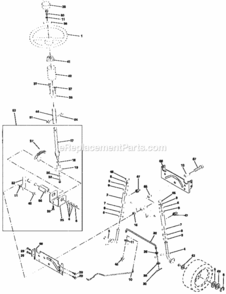 Page D Diagram and Parts List for 917271020  Craftsman Lawn Tractor