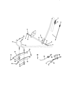 Page I Diagram and Parts List for 917271024  Craftsman Lawn Tractor