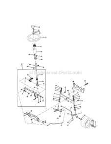 Page D Diagram and Parts List for 917271070  Craftsman Lawn Tractor
