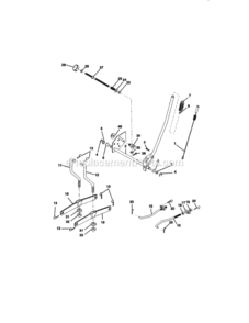 Page I Diagram and Parts List for 917271100  Craftsman Lawn Tractor