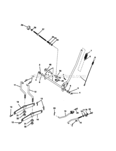 Page I Diagram and Parts List for 917271130  Craftsman Lawn Tractor