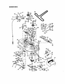 Page J Diagram and Parts List for 917271142  Craftsman Lawn Tractor