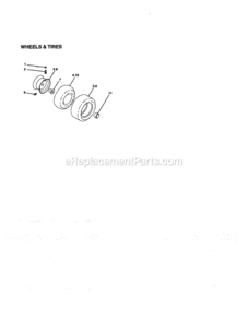 Page H Diagram and Parts List for 917271142  Craftsman Lawn Tractor