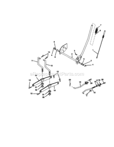 Page I Diagram and Parts List for 917271190  Craftsman Lawn Tractor