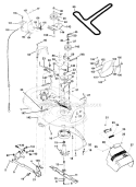 Part Location Diagram of 178024 Craftsman Lawn Tractor Anti-Sway Bar