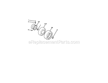Page J Diagram and Parts List for 917271810  Craftsman Lawn Tractor